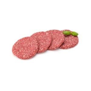 Šaldytas jautienos maltinis mėsainiams, 130 g, 6 vnt